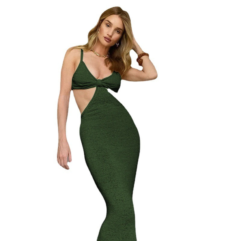 Dame Cut-Out Maxikjole Stilla