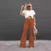 Dame Høj Talje Flared Jeans Stilla