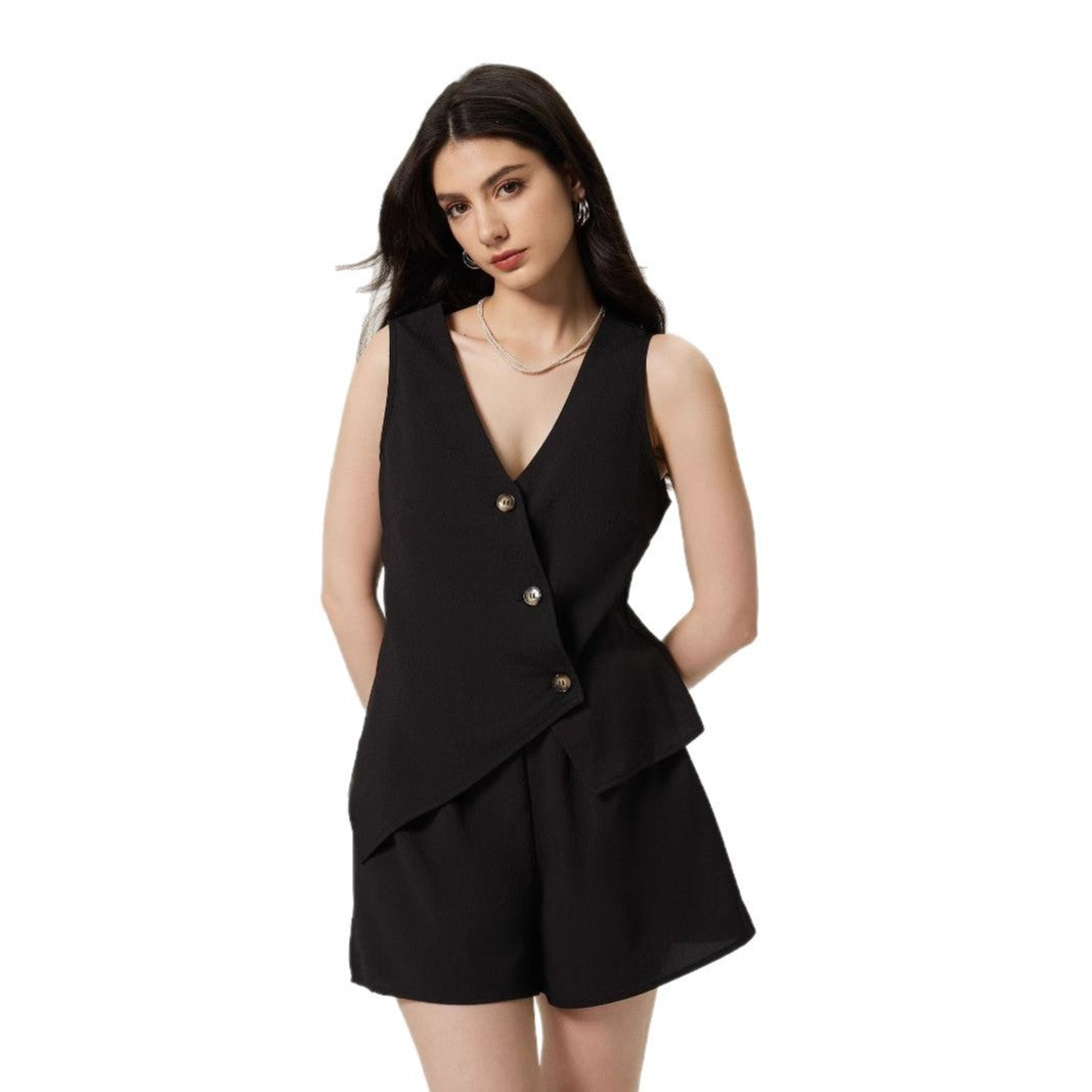Dame stilfuldt jumpsuit med knapdetaljer og moderne snit Stilla