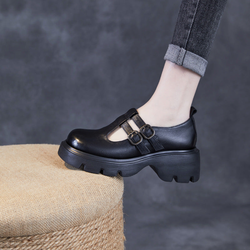 Dame Dobbelt-Spænder Chunky Slipper Stilla