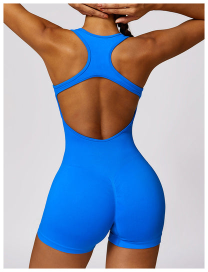 Stilla | Lifting Tight Back Yoga Bodysuit Hurtigttørrende Éndelt Sportsfitness Yoga Tøj