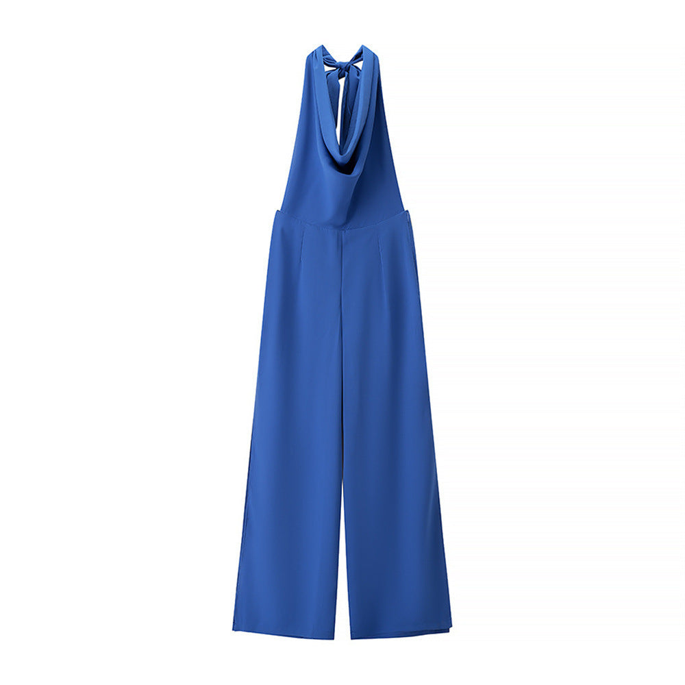 Dame Halter Neck Bred Ben Jumpsuit Stilla
