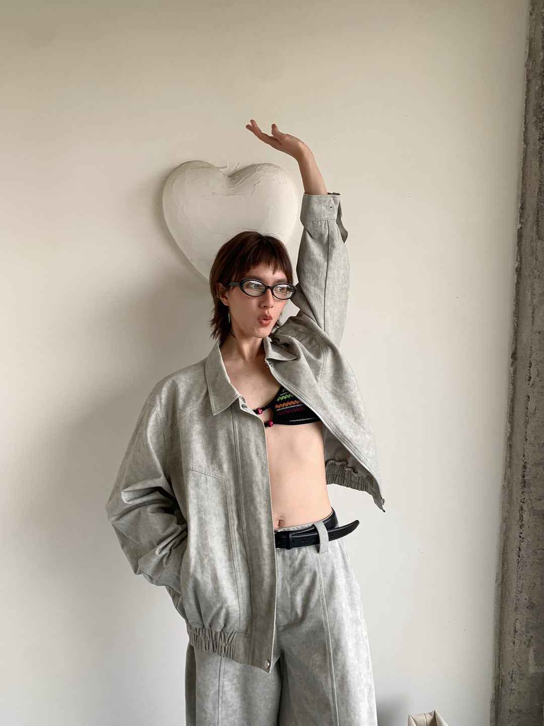 Dame afslappet overshirt-jakke med moderne snit og behagelige ærmer Stilla