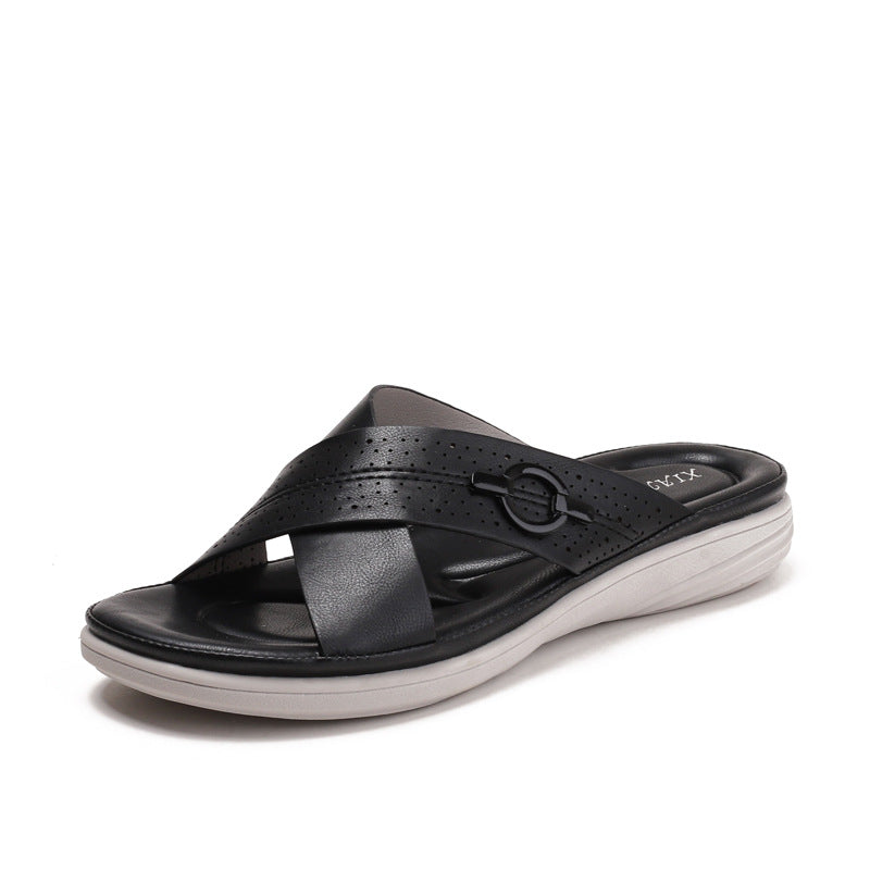 Dame Crosstrainer Pantoletten med ergonomisk fodbede design Stilla