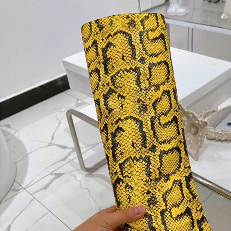 Femme Stylisk Slange-Print Clutch Taske Stilla