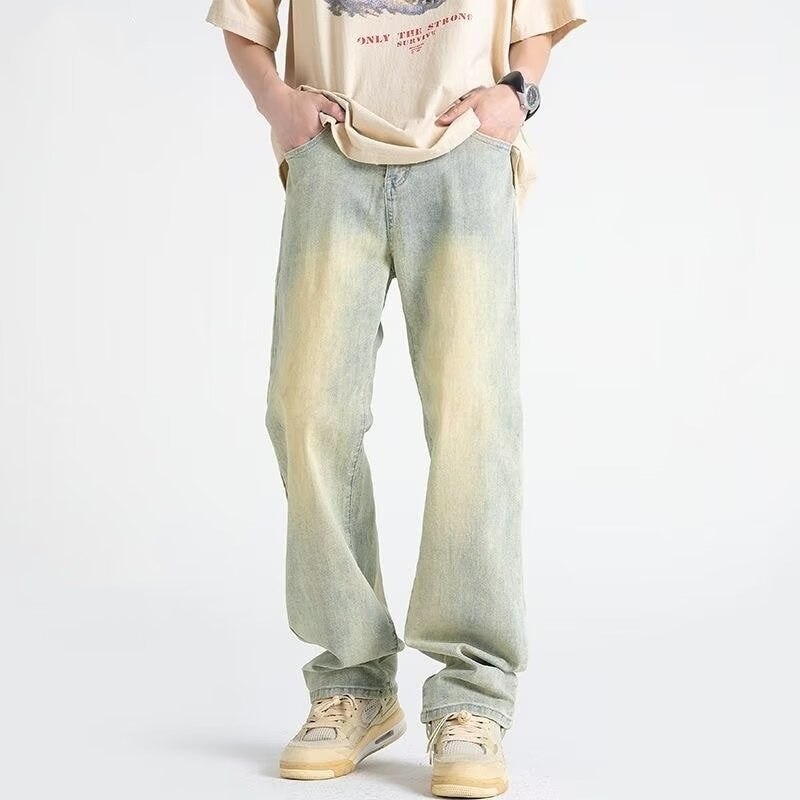 Dame afslappede høj talje jeans med afslappet snit og vintage inspireret design Stilla