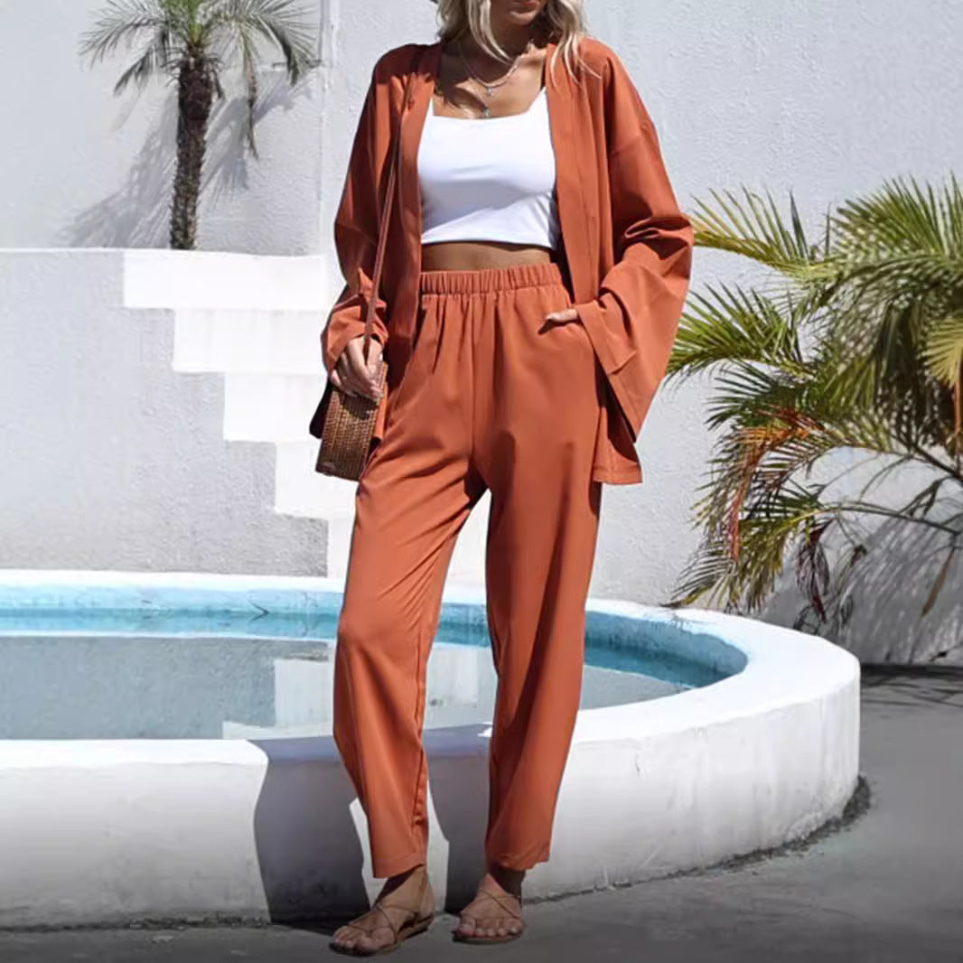 Dame afslappet sommeroutfit Stilla