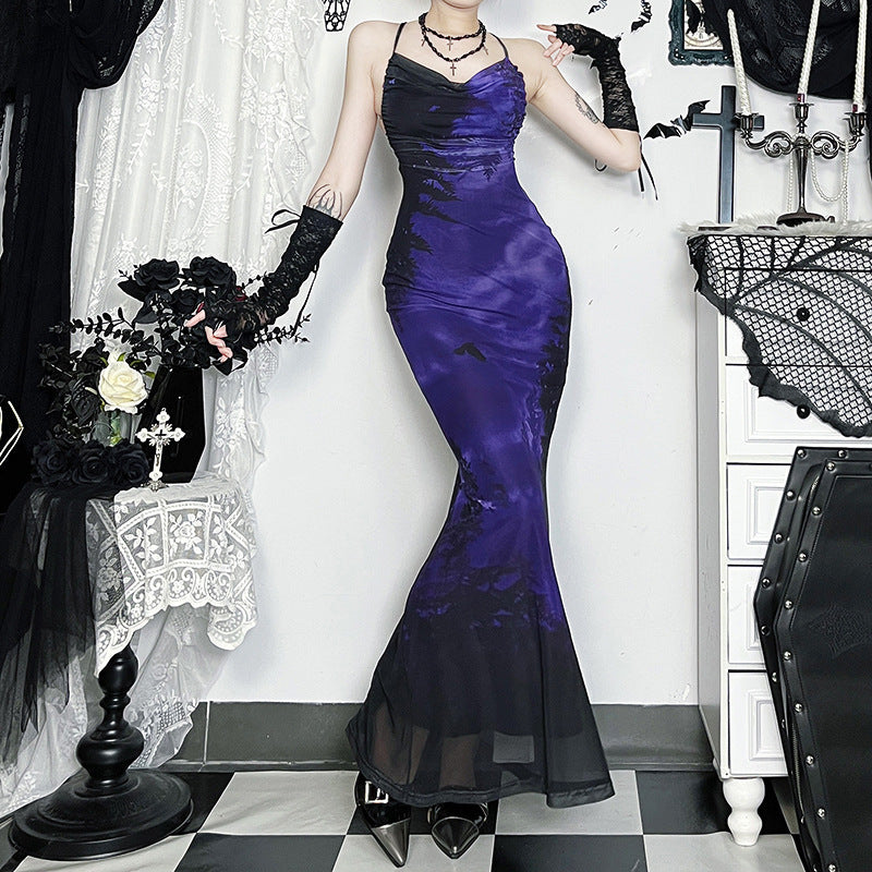 Dame Elegant Havfrue Aftenkjole Stilla