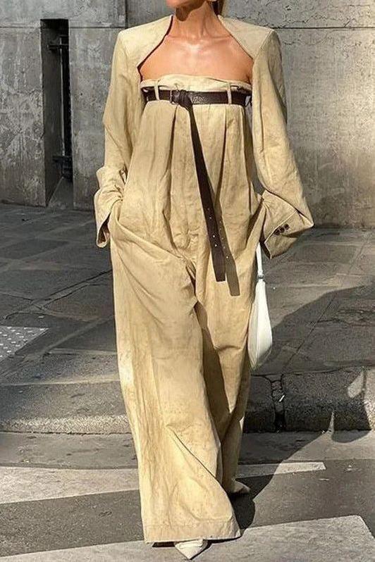 Stilla | To-delt Bredde-ben Jumpsuit