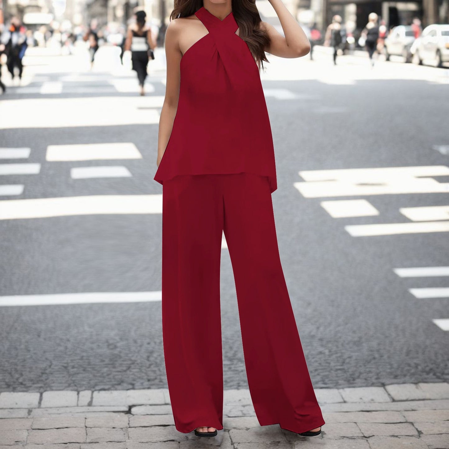 Dame Luftig og elegant Jumpsuit Stilla