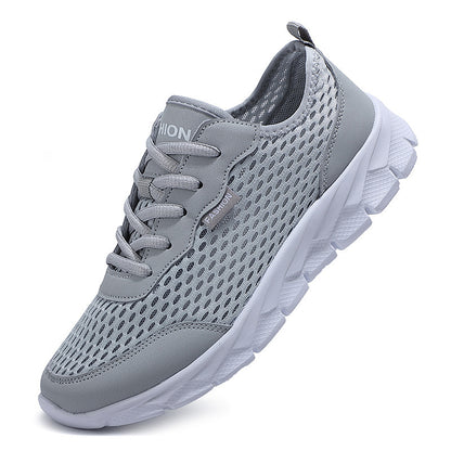 Herrer Åndbare Mesh Fitness Sneakers Stilla