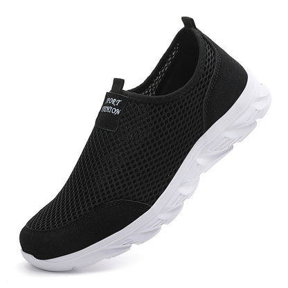 Herrer Åndbare Slip-On Walking Sneakers Stilla