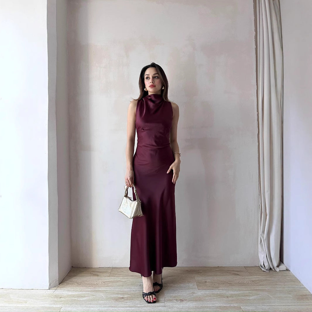 Dame Elegant Bodycon Maxikjole Stilla