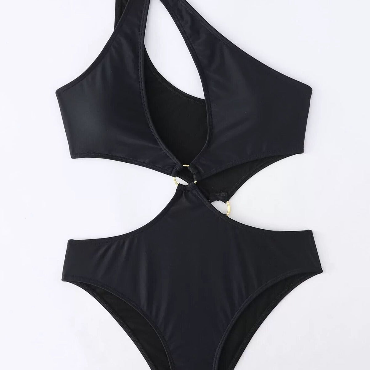 Dame Cut-Out Enfarvet Badetøj Stilla