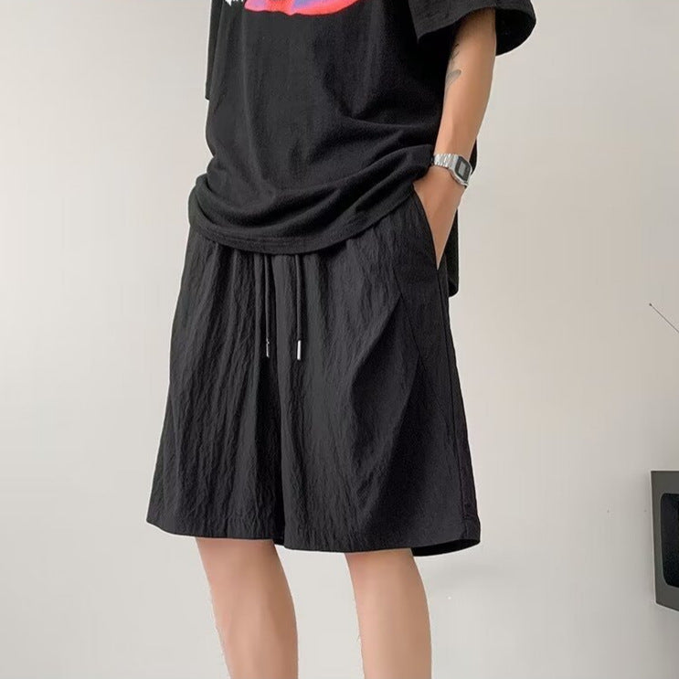 Herren løse sommer shorts med elastisk talje og praktiske lommer Stilla