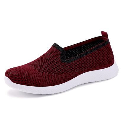 Dame åndbare Slip-On Sneakers Stilla