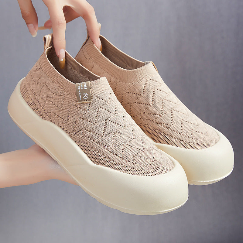 Dame Elastiske og moderne Sneakers med innovativ sål Stilla