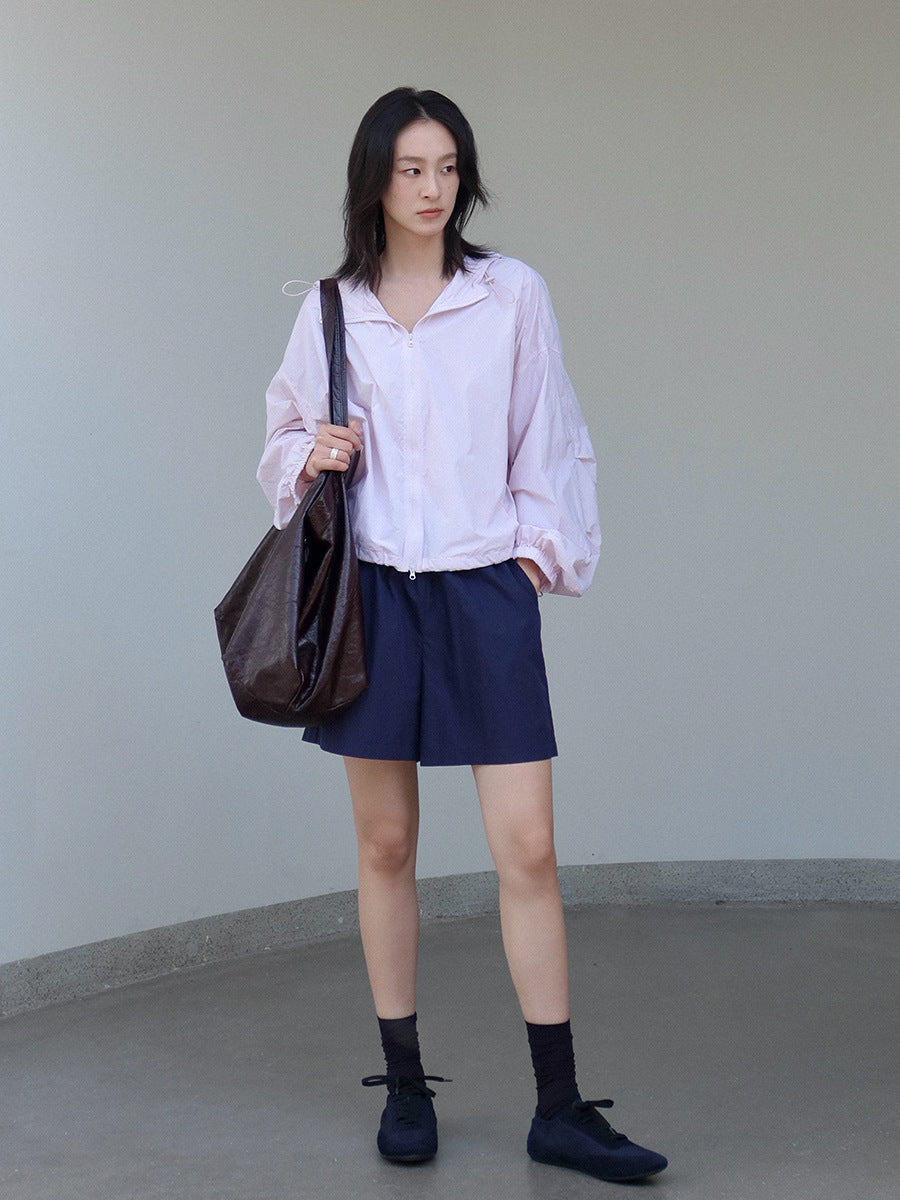 Dame afslappet arbejdsbukser med elastisk talje og sidelommer Stilla