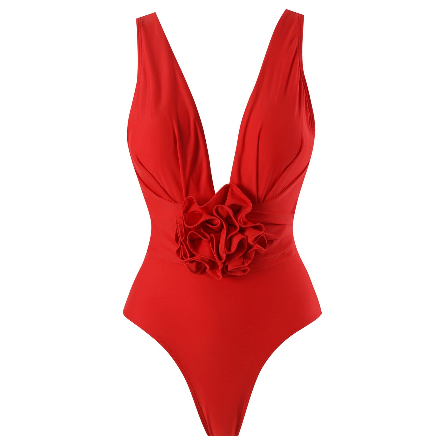 Dame Elegant Eén-delt med raffineret flæse og følgeskørt Stilla