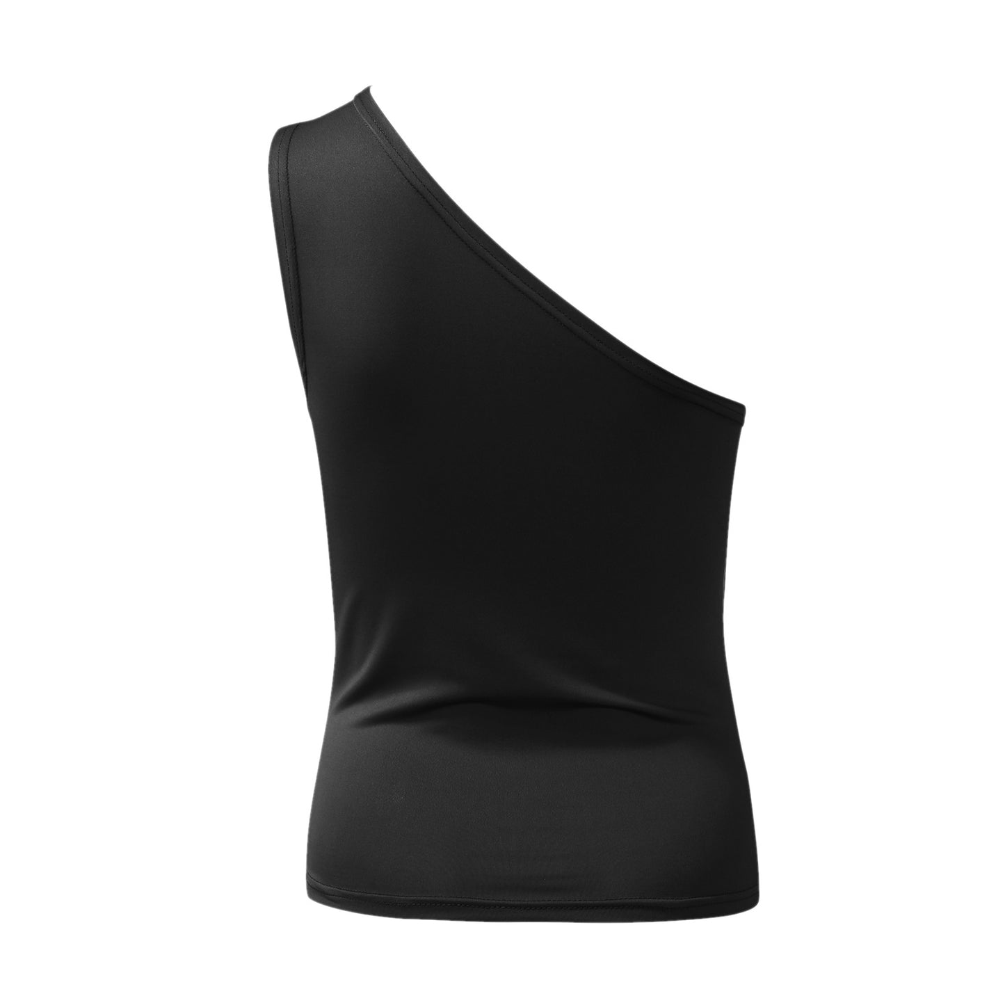 Femme Én-skulder Cut-Out Bodysuit Stilla