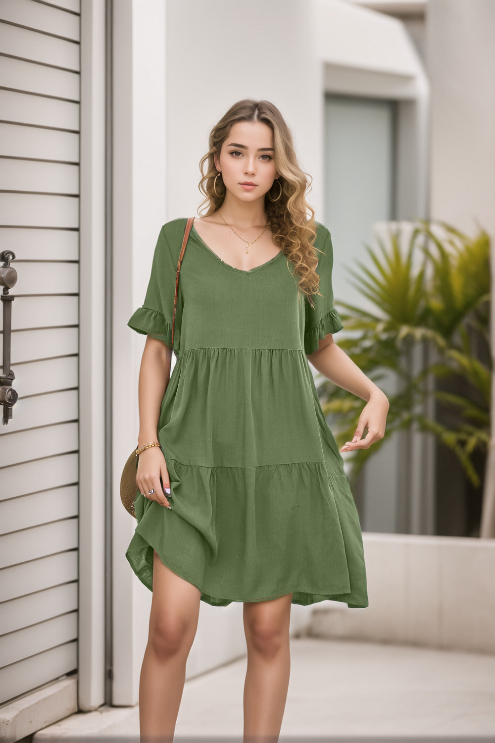 Dame afslappet aftenkjole Stilla