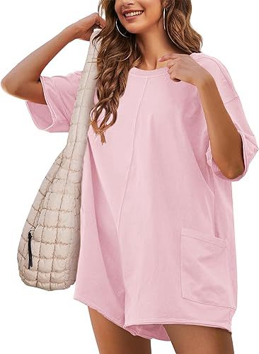 Dame fritids-T-shirt og shorts sæt Stilla