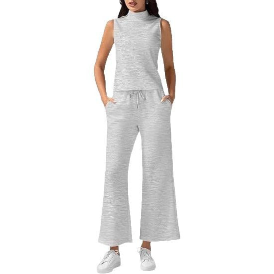 Dame Elegant og komfortabel jumpsuit med bred ben og høj talje Stilla