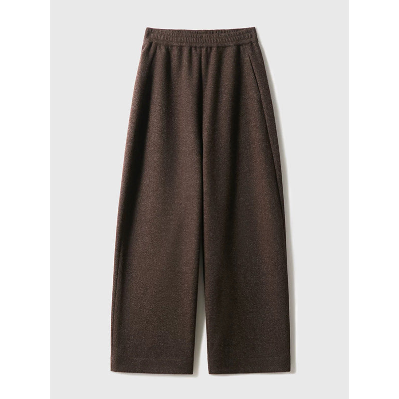 Dame elegant Culotte-bukser med vidt skåret ben og høj talje Stilla