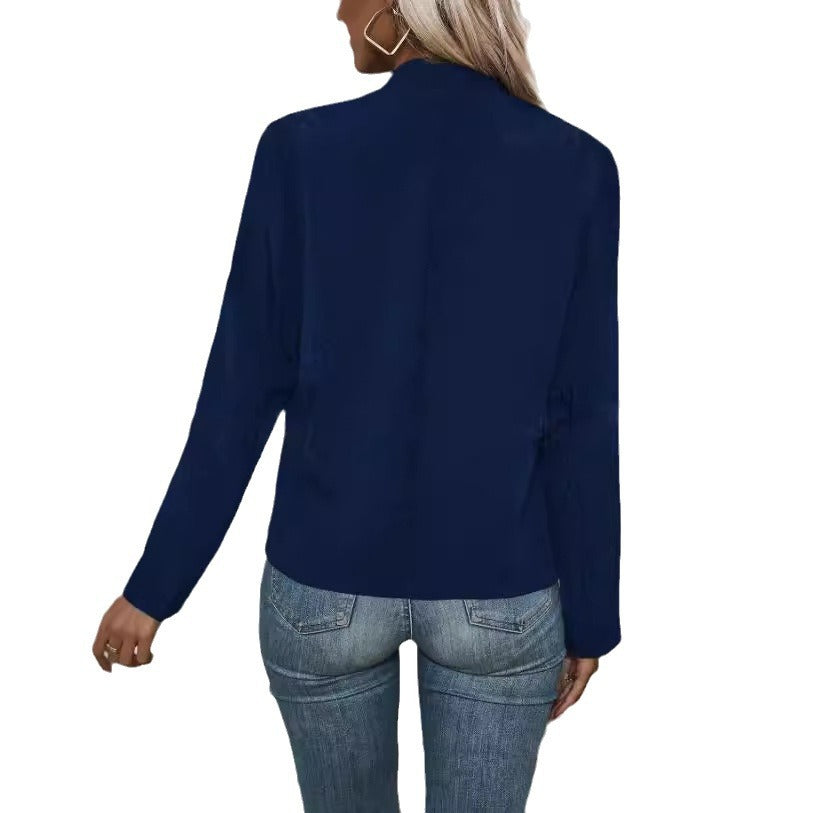 Dame elegant jakke med glinsende knapper Stilla