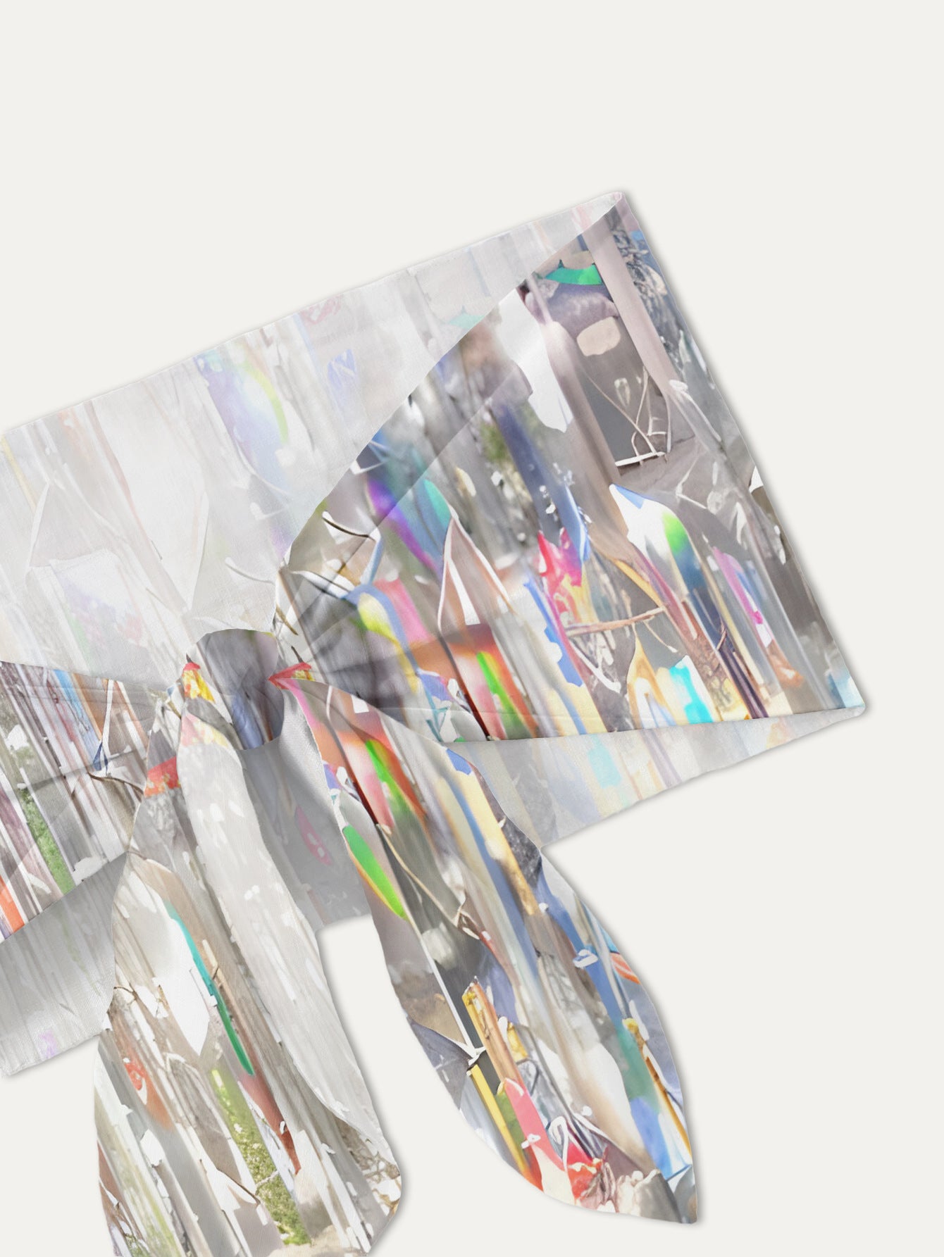 Dame cropped Top og Shorts Sæt Stilla