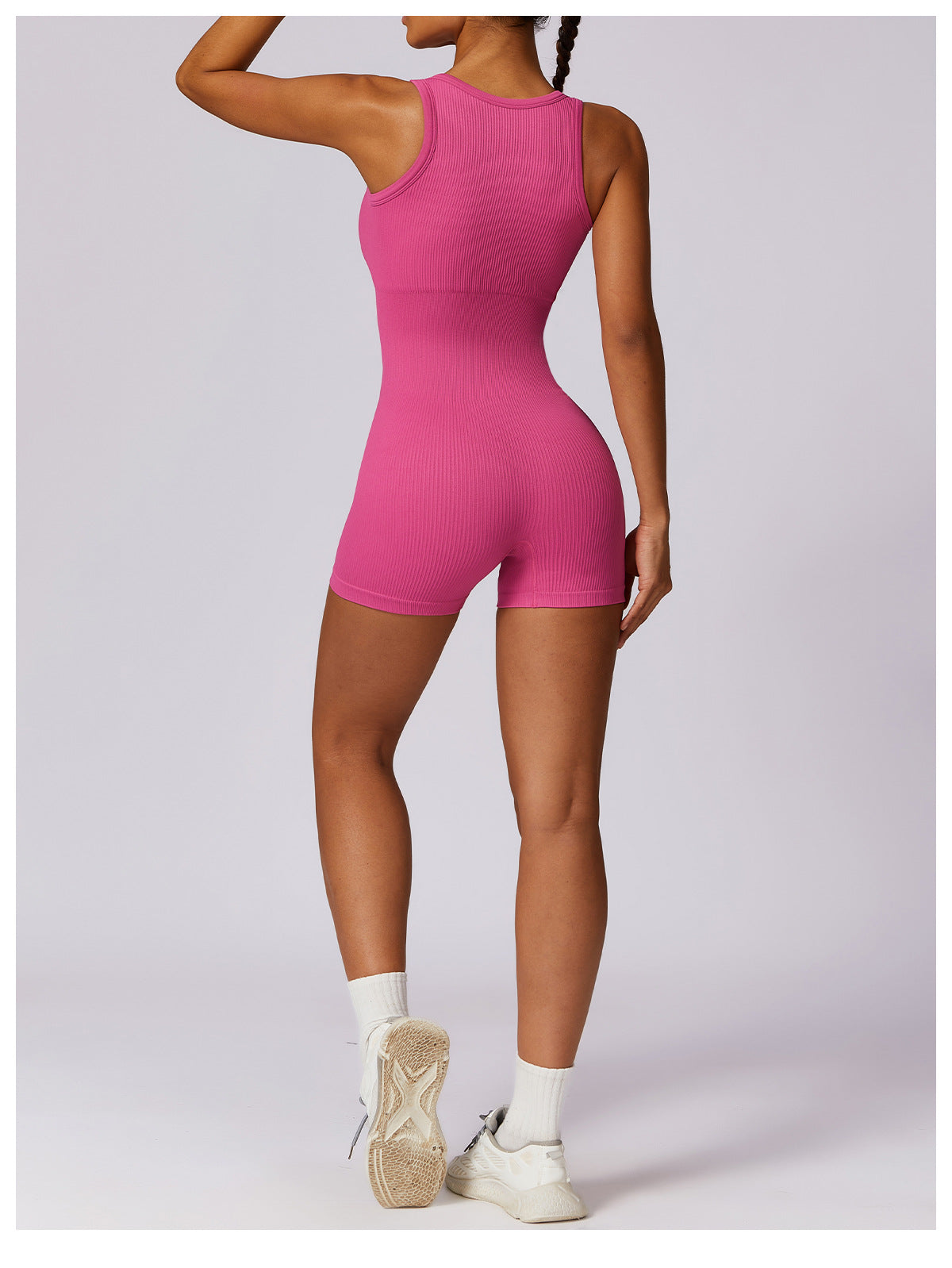 Stilla | Elastic Seamless Tight Yoga Jumpsuit Belly Contracting, Hip Lifting Fitness Jumpsuit Til Kvinder