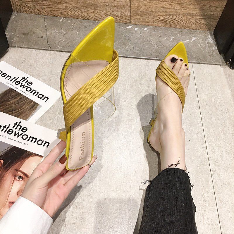 Dame åbne Mules med elegant remdesign og komfortabel sål Stilla