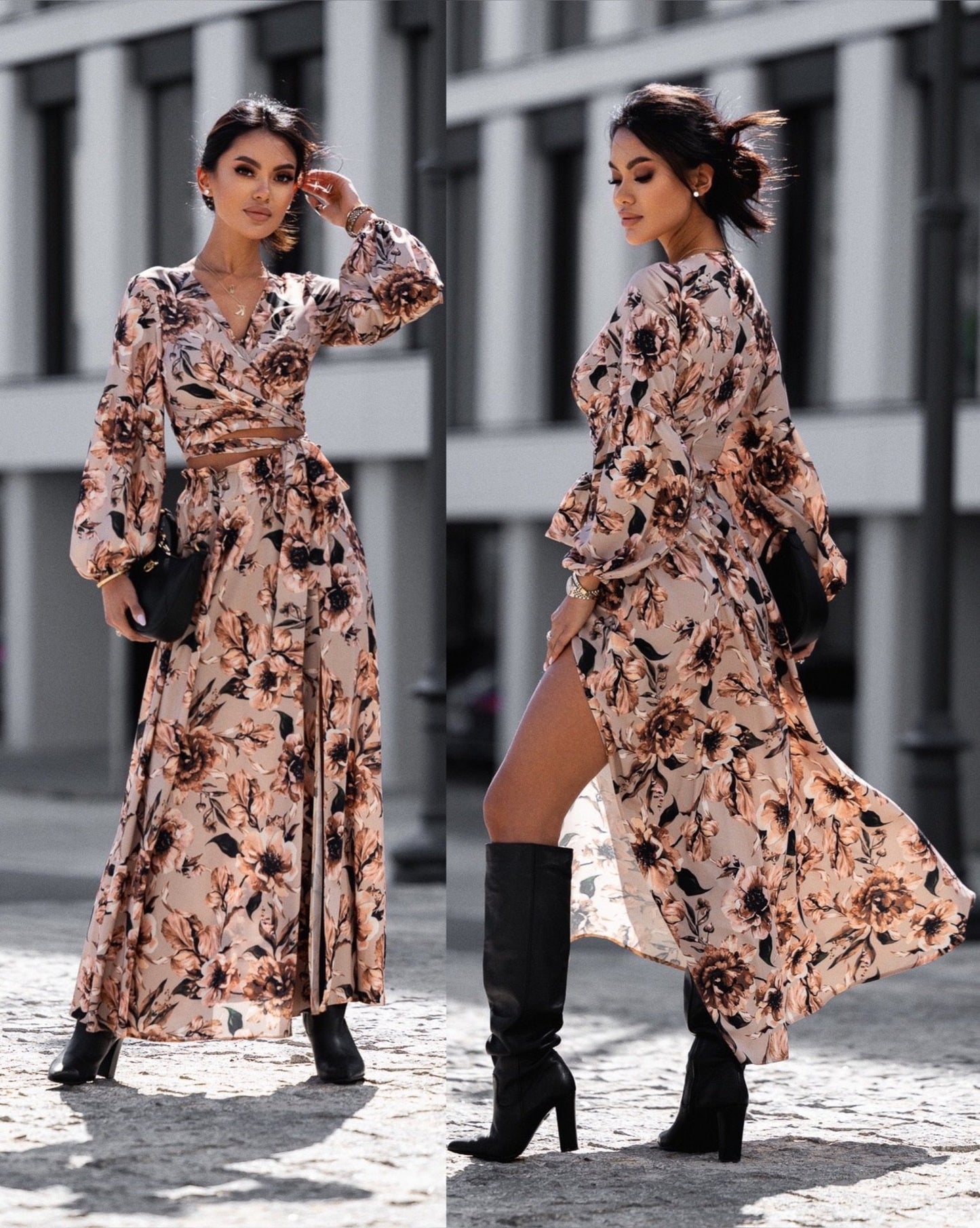 Dame Dyrtryk Maxi Kjole Stilla