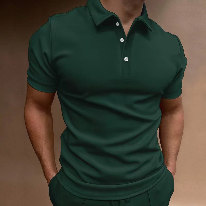 Herrer polo shirt med figursyet snit og åndbare egenskaber Stilla