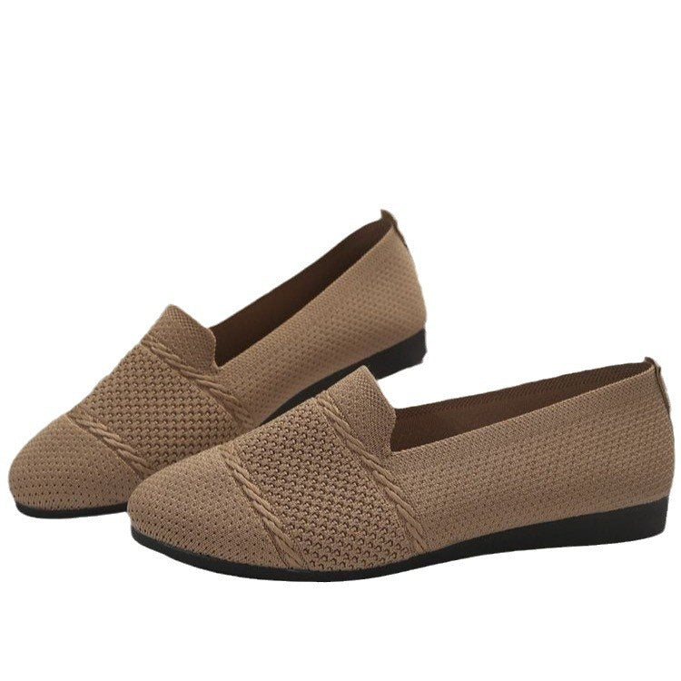 Dame Åndbare Sneakers med elastisk Inklusion Stilla