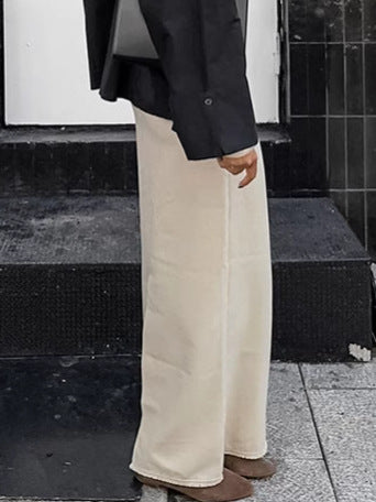 Dam elegance Maxikjole med høj talje og flydende snit Stilla