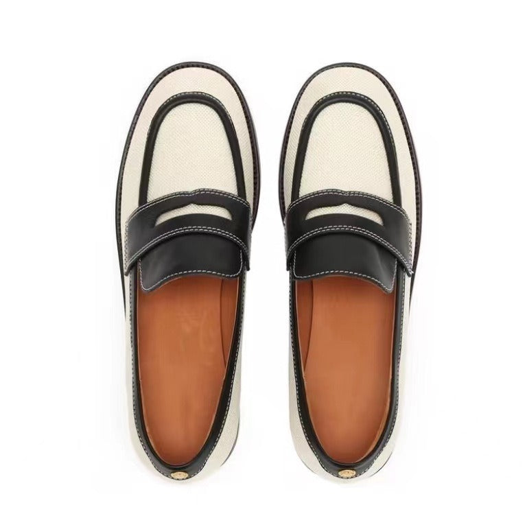 Femme Dato Slip-On Loafer med stilfuld accent Stilla