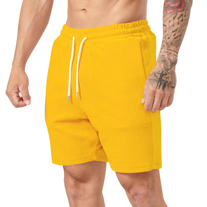 Herren casual sport shorts med elastisk talje og praktiske lommer Stilla