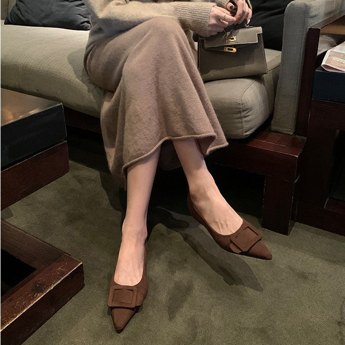 Dame Elegant Blondeindsat Tøfler med Dekorativ Bue Stilla