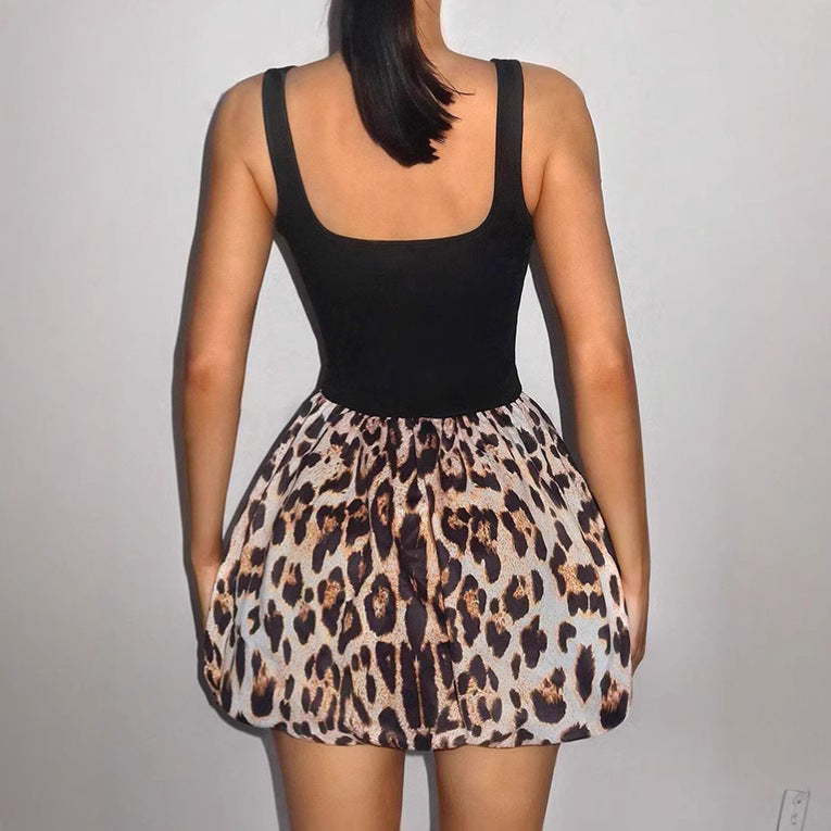 Dame dyremønster kjole Stilla