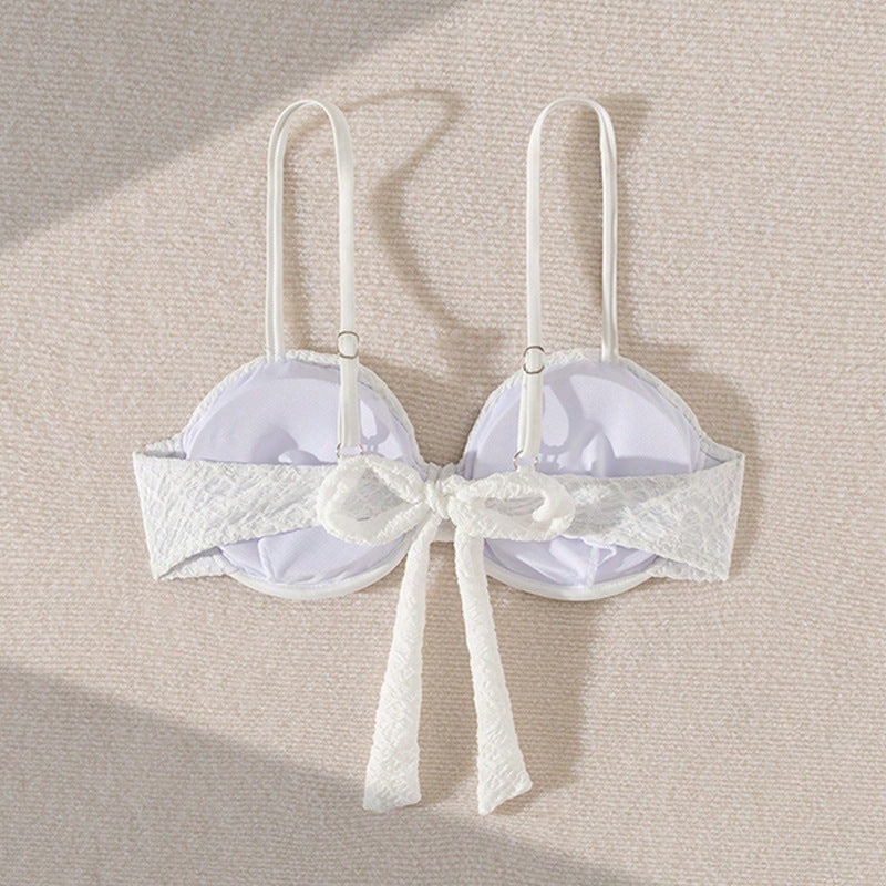 Bralette med spidsedetaljer og undertråd Stilla