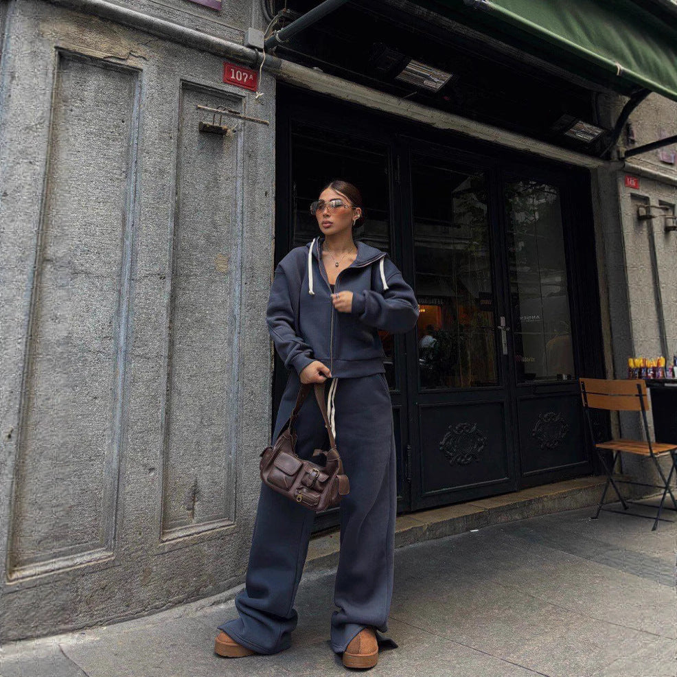 Dame afslappet Relaxed-Streetwear sæt Stilla