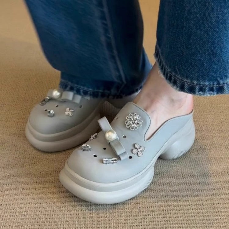 Dame Dekorative Chunky Clogs Stilla