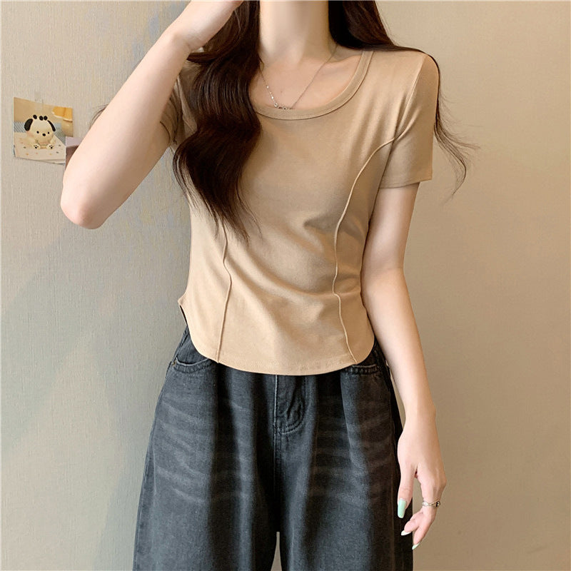 Femme Soft Stretch Korte ærmer T-Shirt Stilla