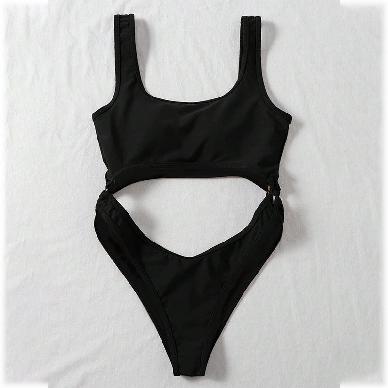 Dame Cut-Out Højskåret Bodysuit Stilla