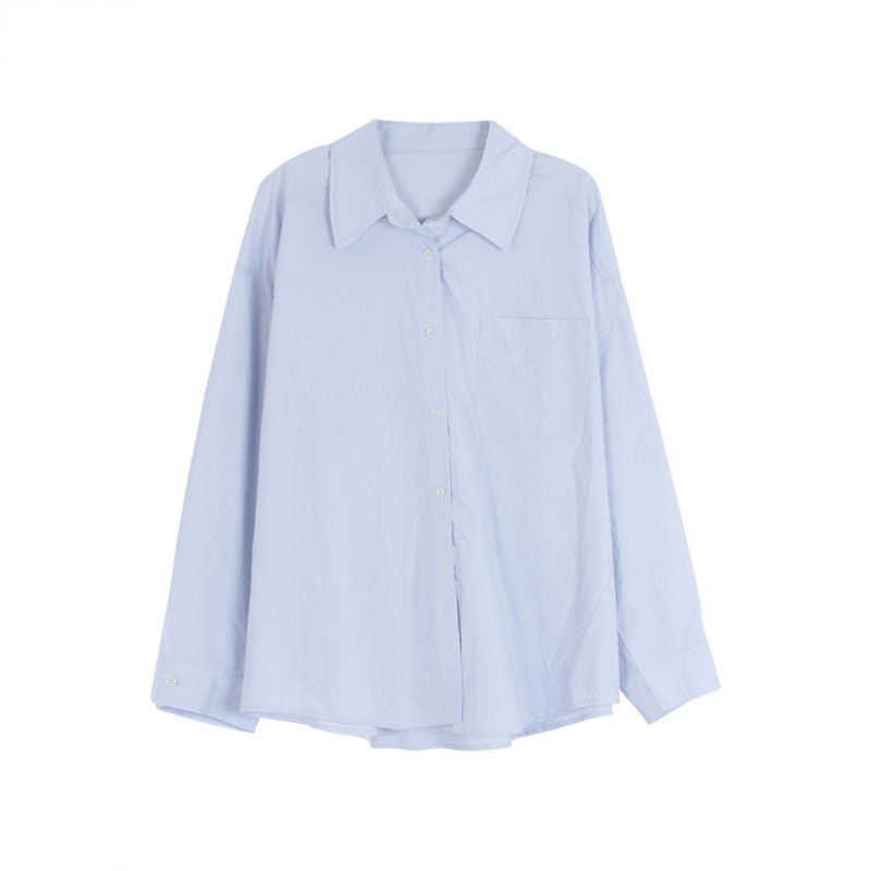 Dame afslappet skjorte med oversized pasform og fint materiale Stilla