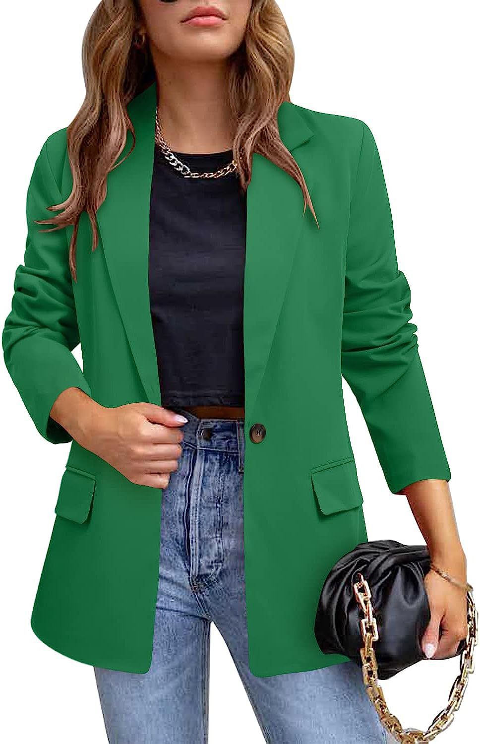 Dame Elegant Blazer med moderne snit og praktiske lommer Stilla