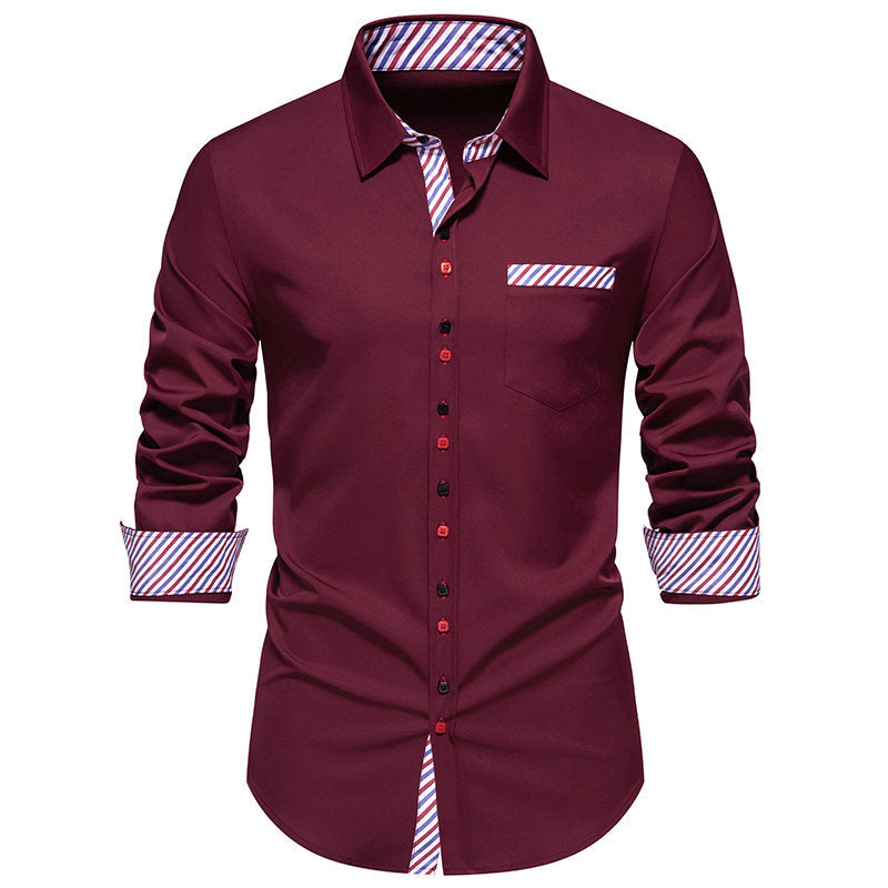 Herrer Stilfuld Button-Up Dress Shirt Stilla