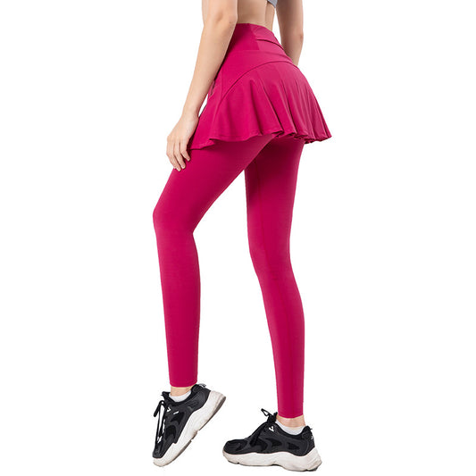 Dame Sporty Foulskørt med Leggings Stilla
