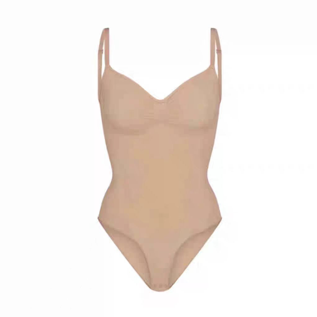 Dame Sømløs Justerbare Stropper Bodysuit Stilla